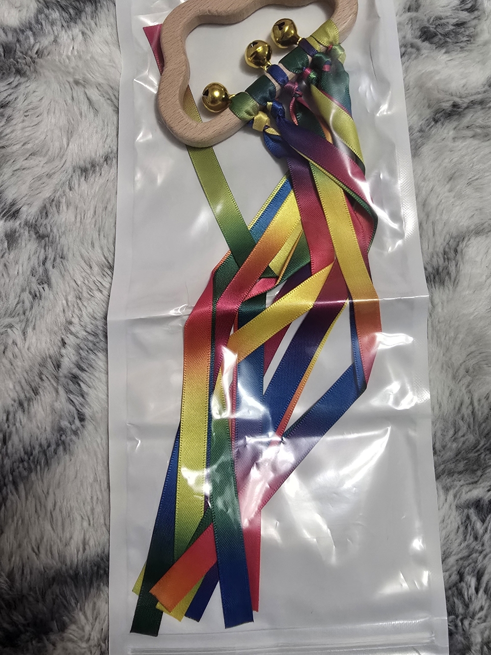 Montessori toy for rainbow baby